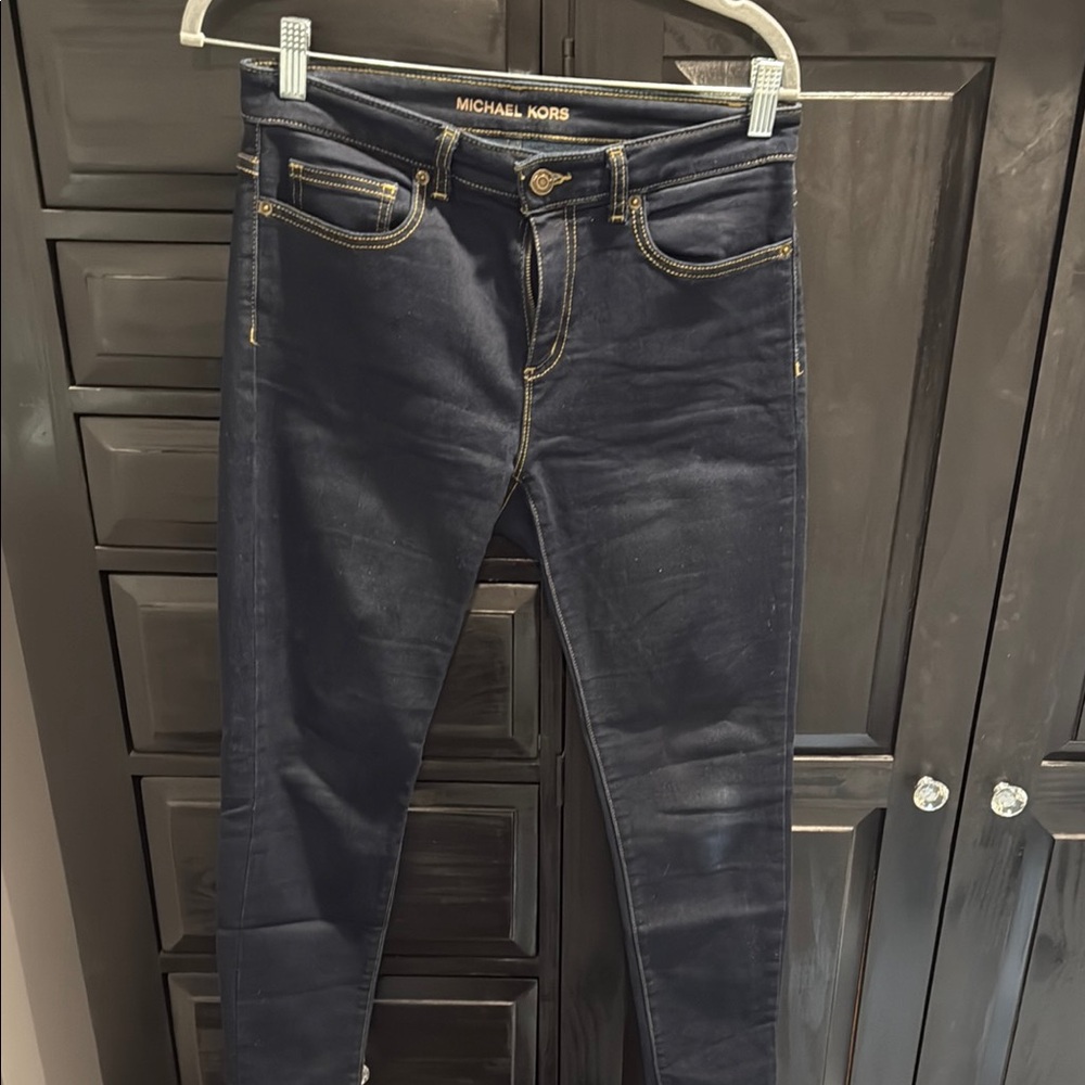 Michael Kors Women's Dark Blue Jeans